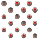 Silicone Earbud Tips Earbud Replacement Tips Eartips For (Inner Hole From 3.8Mm-5.5Mm Earphones) Headphone Earbud Rubber Tips Earbud Caps S M L 9 Pairs