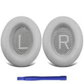 For Bose Headphones Protein Leather Ear Cushions, Bose Quietcomfort 15 Qc15 Qc25 Qc2 Qc35/Ae2 Ae2I Ae2W Replacement Ear Cushions W/Soundtrue & Soundlink Series (Grey)