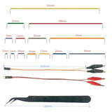 14 Vaules 840 Pcs 2-125Mm Breadboard Jumper Wires Kit