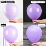 100 Pcs Pastel Purple Balloons: 18, 12, 10, 5 Inch Arch Kit for Baby Shower