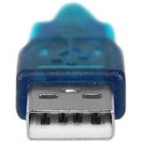 StarTech.com 17in (43cm) 1-Port USB to Serial Adapter Cable, USB-A to DB9 RS232 Adapter, Prolific Chipset - M/M