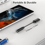 Usb Type C To 3.5Mm Female Headphone Jack Adapter, 1-Pack Usb-C To Aux Audio Dongle Cable Compatible With Iphone 16 15 Pro Max, Ipad Pro, Samsung Galaxy S25 S24 S23 S22 S21 S20, Pixel 9 8 7