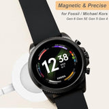 Charger For Fossil Gen 4/5/5E/6 & Michael Kors Smart Watch Charging Cable (3.3Ft/1M, White)