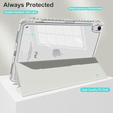 For Ipad Air 5Th Generation Case 2022 With Pencil Holder, Air 4Th Generation C
