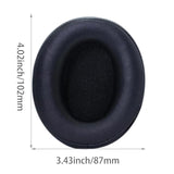 K361 Replacement Ear Pads Compatible With Akg K361 K361Bt K371 K371Bt Headphones, Earpads Cushions With Soft Protein Leather And Memory Foam (Black)