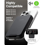 Mophie snap+ Juice Pack mini with Stand (2023) - 5000mAh Magnetic Portable Charger, MagSafe & Wireless Charging Compatible, USB-C to USB-C Cable Included
