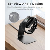Charging Stand Dock Replacement For Fitbit Charge 6, Charge 5 And Luxe - Aluminum Base Station With 4.2Ft Usb Cord For Smartwatches