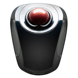 Kensington Orbit Wireless Mobile Trackball, 2.4 Ghz Frequency/30 Ft Wireless Range, Left/Right Hand Use, Black/red