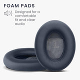 kwmobile Ear Pads Compatible with Bose QC Ultra/QuietComfort Ultra Earpads - 2X Replacement for Headphones - Dark Blue