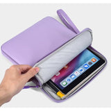 12.9-13 Inch Tablet Sleeve Case For 13 Inch Ipad Air M3 2025, 13 Inch New Ipad Pro M4/Air M2 2024, Ipad Pro 12.9 Inch, Surface Laptop Go 12.4", Galaxy Tab S8+/S9+ 12.4, Waterproof Bag Purple