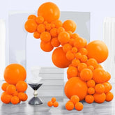Orange Balloon Arch Kit 140pcs Matte Balloons for Thanksgiving Halloween Baby Shower Party