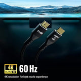 4K Hdmi Cable 35 Feet (2 Pack), Ultra Hd Hdmi 2.0 Cable, Nylon Braided & Gold