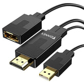 Hdmi To Displayport (Dp) Cable 4Ft, Transmits Signal Only From Hdmi Output To
