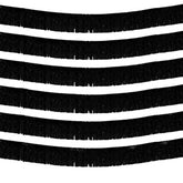 6 Pack 10 Feet Foil Fringe Garland Metallic Tinsel Streamers Banner Wall Hanging Curtain Backdrop Banner For Parade Floats, Thanksgiving, Christmas, Birthday, Halloween Party Decorations(Black)