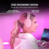 Razer Barracuda X Wireless Gaming & Mobile Headset (PC, PlayStation, Switch 2, Android, iOS): 2.4GHz Wireless + Bluetooth - Lightweight - 40mm Drivers - Detachable Mic - 50 Hr Battery - Quartz Pink
