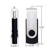 8Gb Usb Flash Drives 1 Pack Usb 2.0 Thumb Drives 8Gb Jump Drive Usb Memory Stick With Led Indicator (Black, 1 Pack)