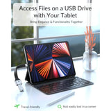 Short Usb-C To Usb-A Otg Adapter Cable, 5 Inch, 10Gbps, Usb-C To Usb-A Female, Thunderbolt 3/4/5 & Usb4 Compatible, For Macbook, Ipad, Iphone 15/16