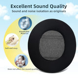 Cooling Gel Replacement Earpads Pads Cushions For Steelseries Arctis1/3/5/7/7+/7P/7P+/7X/7X+/9/9X/Pro/Prime Headphone(Black)