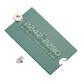 M2+ M.2 Ngff/Nvme Length Extend Adapter 2242-2280 Only Ssd Extension Bracket Card Plate Pcb Board For Pc Computer Case