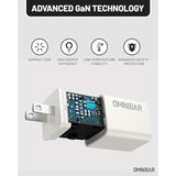 30W Usb C Charger,Gan Fast Wall Charger Block,Pd3.0 Pps Usb-C Power Adapter For Google Pixel 9/9 Pro/9 Pro Xl/8/8A/8 Pro/Iphone 16/15/14/13 And More Series, Galaxy, Ipad, Compatible With Magsafe,White