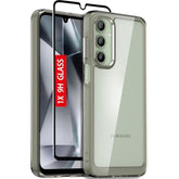 For Samsung Galaxy-A16-5G Phone Case: Military-Grade Shockproof Phone Cover With Tempered Glass Screen Protector, Anti-Scratch & Reinforced Bumpers - Crystal Clear