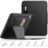 Case For (A16) 11Th/10Th Generation 11''/10.9'', Strong Magnetic Auto Sleep Shockproof Case With Absorbing Multi-Angles Stand, Pen Holder, Card Slot (Black)
