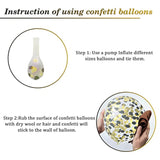 Black And Gold Balloons Arch Kit 125Pcs Metallic Gold Sliver Black Bal