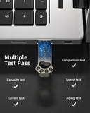Usb Flash Drive, 2Pcs 64Gb Cute Catpaw Style Thumb Drive Portable Key-Hole Design Memory Stick, Waterproof Jump Pen Drive For Storage And Backup