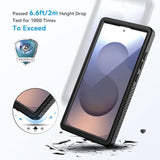 Magnetic For Samsung Galaxy S25 Ultra Case, Ip68 Waterproof Dustproof, Built-In Screen Protector, Rugged Full Body Shockproof Cover For Galaxy S25 Ultra 5G 6.9 Inch, Black/Clear