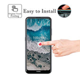 Nokia X100 Screen Protectors (3 Pack), 9H Tempered Glass Film For Nokia X100 Anti-Scratch Anti-Fingerprint Glass Screen Protectors Zero Bubbles Ultra-Clear 99.99%, Transparent