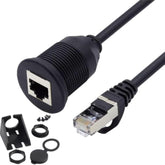 Cy Rj45 Waterproof Cable,Cat6 Rj45 Male To Female Lan Ethernet Network Extensi