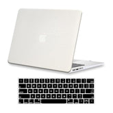 Compatible For Macbook Air 13.6 Inch Case 2022 2023 2024 Release M3 A3113 M2 A2681 With Touch Id, Crocodile Leather Hard Shell Vegan Alligator Cover Snake Skin Case & Keyboard Cover, White