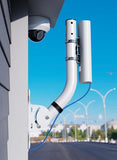 2-Pack Universal Antenna Mount Heavy-Duty Reversible J-Pole Bracket For Outdoor Antennas, Wifi Extenders, Wireless Bridges, Point-To-Point, Starlink Weatherproof Wall Or Pole Mount. (Ub-Am) Comp.