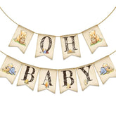 Oh Baby Banner – Classic Winnie Baby Shower & Birthday Decorations