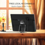 15.6 Inch Small Tv,Flat Fhd Ips 1080P Screen Tv With Antenna And Digital Atsc Tuner,Hdmi/Usb/Vga/Port,12 Volt Car Charger Cable/Ac Power For Kitchen And Caravan(Non Smart Tv)