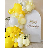110pcs Yellow Balloon Arch Kit, Various Sizes for Birthday, Baby Shower, Wedding