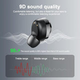 Wireless Earbuds, Bluetooth 5.4 Headphones in Ear with Mic HiFi Stereo Noise Reduction, Wireless Earphones IP7 Waterproof Touch Control LED Display