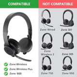 Ear Pads Replacement - Ear Cushions Compatible With Compatible With Logitech Zone Wireless/Zone Wireless Plus/Zone 900 Headset (Do Not Fit Zone Wired/Zone 750/Zone Wireless 2)