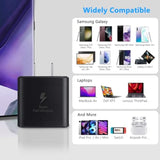 45W Usb C Super Fast Charger,2-Pack Charging For Sam Sung Galaxy S24 Ultra/S24/S24+/S23 Ultra/S23/S23+/S22/S21/S20/Note 10/20,Galaxy Tab With 6Ft Type C Charger