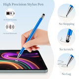 2-in-1 Stylus Pen for Touchscreen, 6pcs High Sensitivity and Precision Stylus Pens for iPad iPhone Android Suitable for All Touch Screens