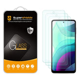 (3 Pack) Designed For Motorola Moto G Power (2022) Tempered Glass Screen Protector, Anti Scratch, Bubble Free