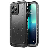 For Iphone 13 Pro Max Waterproof Case - Shockproof Dustproof Phone Case With Screen Protector For Iphone 13 Pro Max, Full Body Protective Case For Iphone 13 Pro Max Cover 6.7'' Black