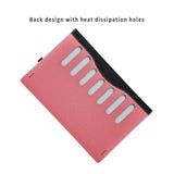 Laptop Cover Case For 16 Inch Lenovo Yoga 7 2-In-1 16Ahp9 /16Iml9 & Yoga 7 16'' Series & Yoga Slim 7 Pro 16Ach6 16Arh7 16Iah7,Pu Leather Protective Shell Detachable Laptop Bag Accessory (Pink)