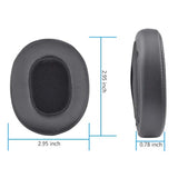 Crusher Cushion Ear Pads Foam Earpads Replacement For Skullcandy Crusher Wireless, Hesh 3 Wireless Over-Ear Headphone