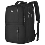 Carry On Backpack, Flight Approved Travel Backpack With Usb Port, Tsa Personal Item Travel Bag Fits 17" Laptop, Large Water Resistant Luggage Overnight Weekender Bag For Men & Women 40L, Black