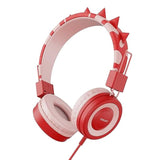 Dinosaur Kids Headphones With Microphone For School, Volume Limiter 85/94Db, O