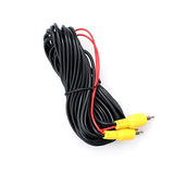Backup Camera RCA Video Cable,Car Reverse Rear View Camera Video Cable with Detection Wire(20FT/6m),AV Extension Cable with RCA Video Female to