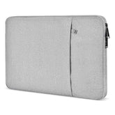 14 Inch Laptop Sleeve Case For Hp Lenovo Dell Asus Acer Chromebook 14, Hp Stream 14, Dell Xps 15, Inspiron 14, Lenovo Ideapad 14, Asus Zenbook 14, Razer Blade 15 Water-Resistant Computer Bag -Grey