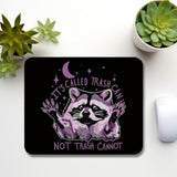 Funny Raccoon Purple Mouse Pad,It'S Called Trash Can Not Trash Cannot Funny Raccoon Purple Mouse Pads Mousepad For Work Gaming Computers Laptop Desk Accessories, 9.5X7.9 Inch
