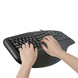 Ergonomic Split Keyboard Akb-150Ub Comfort Ergo Design With Palm Rest, 105-Key Us Layout, Usb Connectivity, Multimedia & Internet Controls